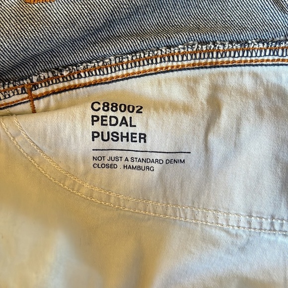 Closed Denim Pedal Pusher high rise size 44 (8) NWOT - Picture 10 of 10
